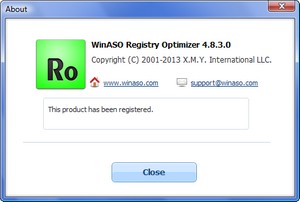 WinASO Registry Optimizer 4.8.3