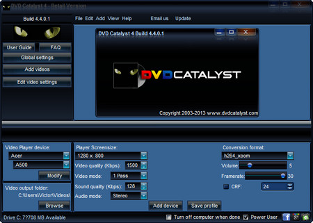 DVD Catalyst 4.4.01 Retail